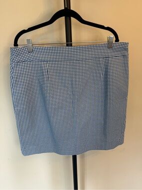 3/$15 Blue Gingham Women’s Skirt